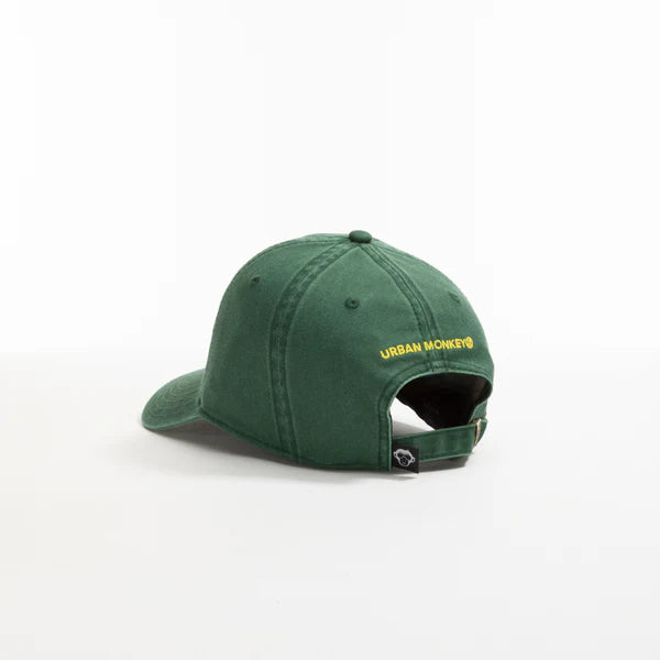 Green Embroidered Eye Baseball Cap – Adjustable Classic Fit