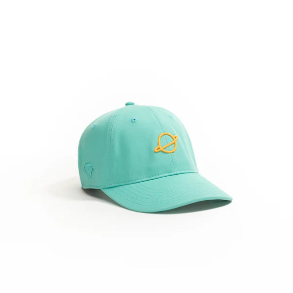 Mint Green Embroidered Planet Baseball Cap – Adjustable Classic Fit