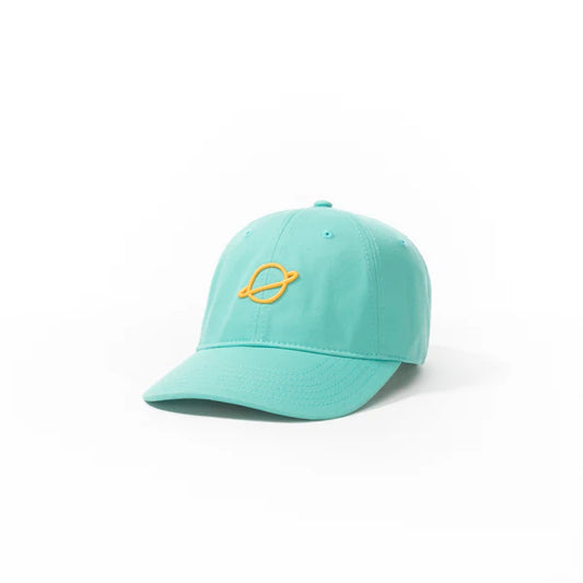 Mint Green Embroidered Planet Baseball Cap – Adjustable Classic Fit