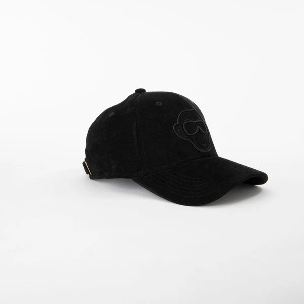 Premium Black Embroidered Logo Baseball Cap – Adjustable Classic Fit
